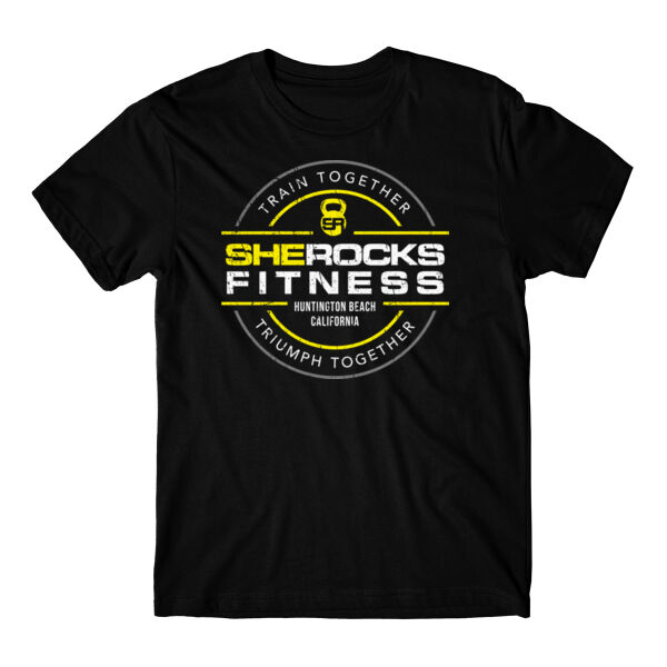 SHE ROCKS - TRIUMPH TOGETHER - UNISEX (OVERSIZED) T-SHIRT - BLACK - K2UEHX Thumbnail