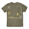 HYPER - NL6010 - MILITARY GREEN - PRINTED FRONT ONLY Thumbnail
